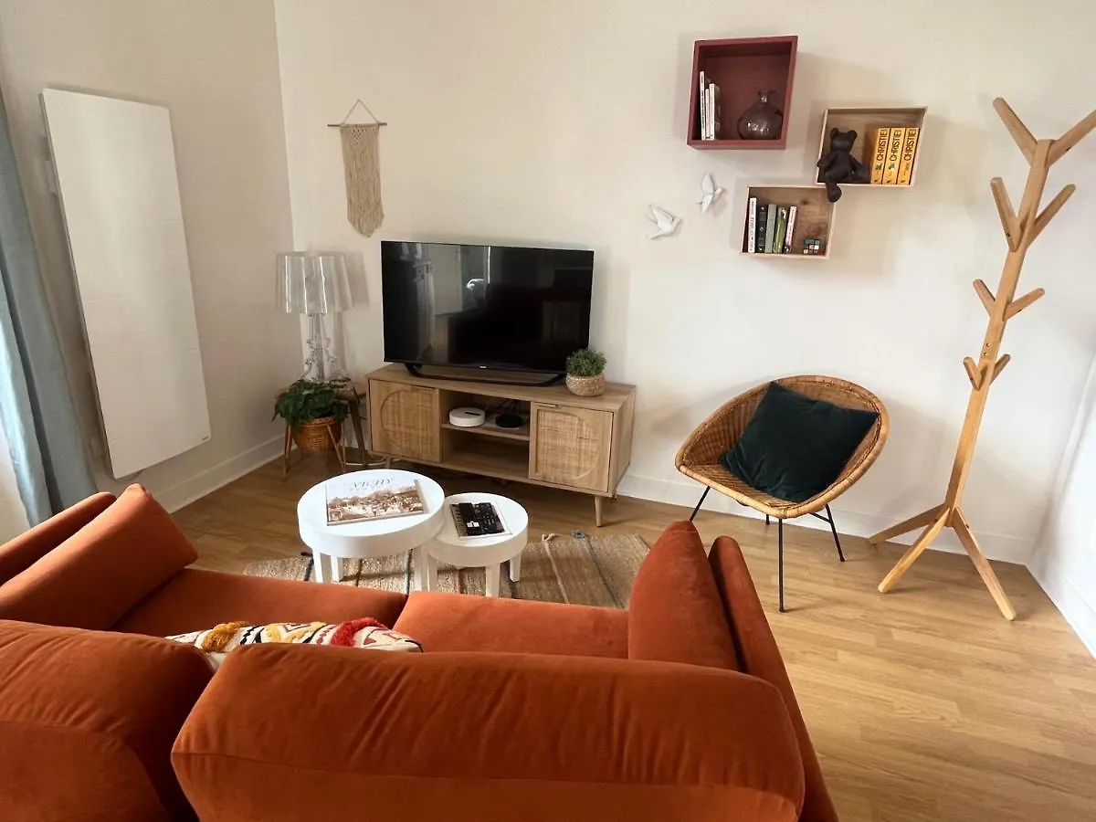 Appartement Calme Avec Balcons & Vue Sur Thermes Vichy France